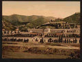 Vintage General view of the Campo Santo Genoa A4 Photo Print