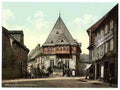 Vintage Gewandhaus Cloth Hall Goslar Hartz A4 Photo Print