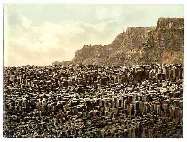 Vintage Giants Causeway County Antrim A4 Photo Print