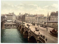 Vintage Glasgow Bridge Glasgow Scotland A4 Photo Print