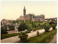 Vintage Glasgow University A4 Photo Print