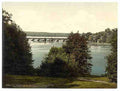 Vintage Gleinicker Bridge Potsdam Berlin A4 Photo Print