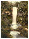 Vintage Glencar Fall County Sligo A4 Photo Print