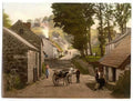 Vintage Glenoe Village County Antrim Ireland A4 Photo Print