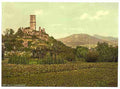 Vintage Godesberg ruins Bad Godesberg the Rhine A4 Photo Print