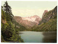 Vintage Gosausee & Dachstein Upper Austria A4 Photo Print
