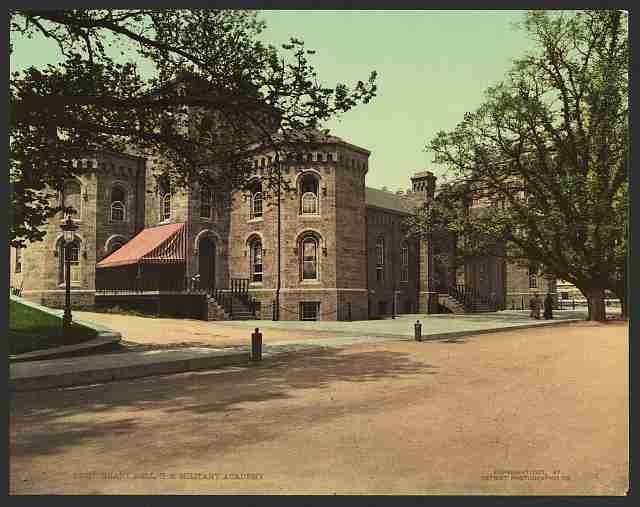 Vintage Grant Hall US Military Academy A4 Photo Print