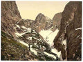 Vintage Grasleitenhutte Tyrol A4 Photo Print