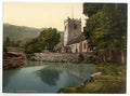 Vintage Grasmere Church Lake District England A4 Photo Print