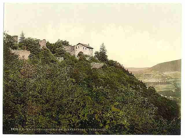 Vintage Greifenstein Blankenburg Thuringia A4 Photo Print