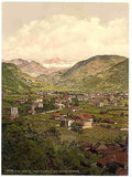 Vintage Gries Bozen Tyrol A4 Photo Print