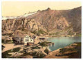 Vintage Grimselstrasse the hospice Bernese Oberland A4 Photo Print