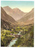 Vintage Grindelwald Bernese Oberland 2 A4 Photo Print
