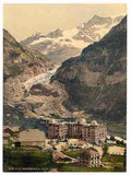 Vintage Grindelwald II Bernese Oberland A4 Photo Print