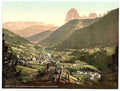 Vintage Grodenthal St Ulrich Tyrol A4 Photo Print