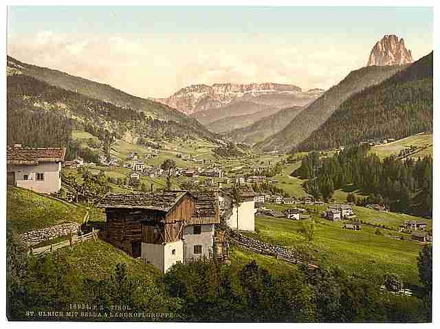 Vintage Grodenthal Tyrol A4 Photo Print