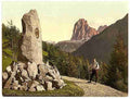 Vintage Grohmann Monument Tyrol A4 Photo Print