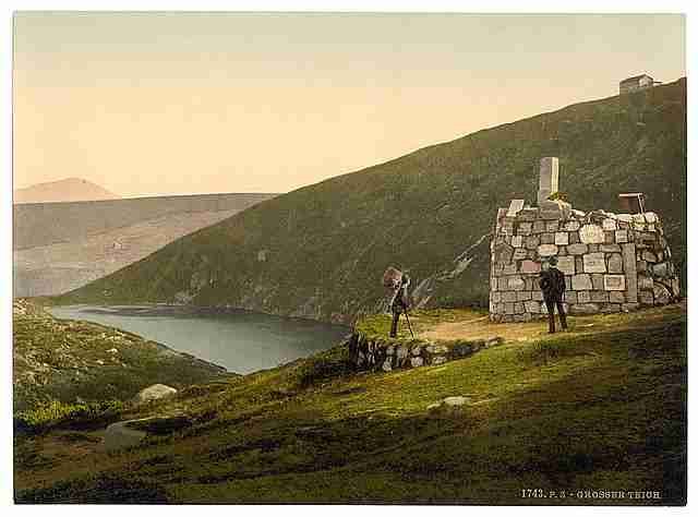 Vintage Grosser Teich Riesengebirge A4 Photo Print