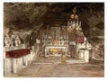 Vintage Grotto of the Agony Jerusalem A4 Photo Print