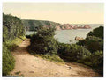 Vintage Guernsey Moulin Huet Bay II Channel Islands A4 Photo Print