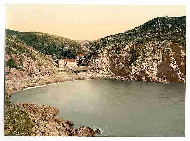 Vintage Guernsey Petit Bot Bay Channel Islands A4 Photo Print