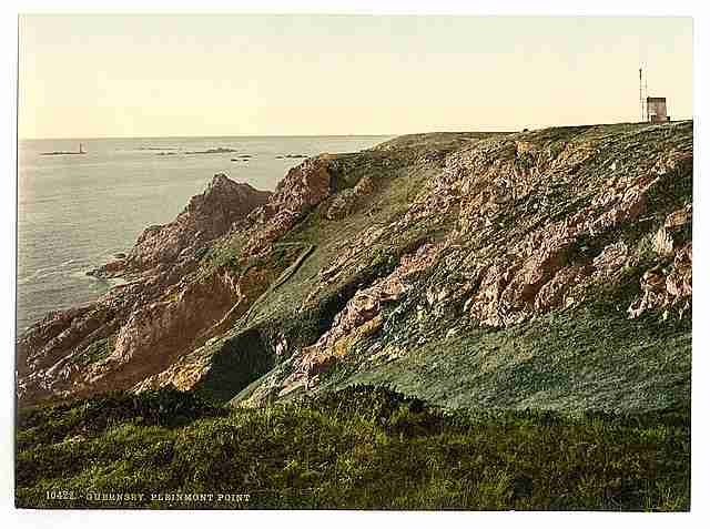 Vintage Guernsey Pleinmont Point Channel Islands A4 Photo Print
