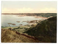 Vintage Guernsey Rocquaine Bay Channel Islands England A4 Photo Print