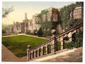 Vintage Haddon Hall steps Derbyshire A4 Photo Print