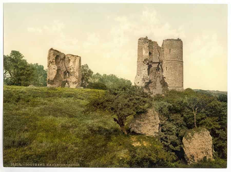 Vintage Hadleigh Castle Southendonsea England A4 Photo Print