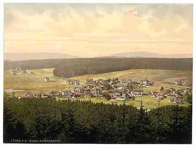 Vintage Hahnenklee Hartz A4 Photo Print