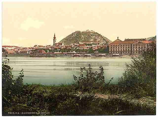 Vintage Hainburg Lower Austria A4 Photo Print