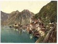Vintage Hallstatt Upper Austria A4 Photo Print