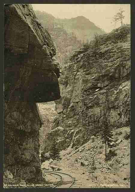 Vintage Hanging Rock Clear Creek Canon 2 A4 Photo Print
