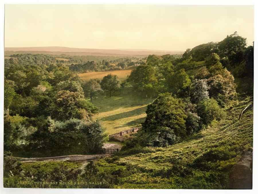 Vintage Happy Valley Tunbridge Wells England A4 Photo Print