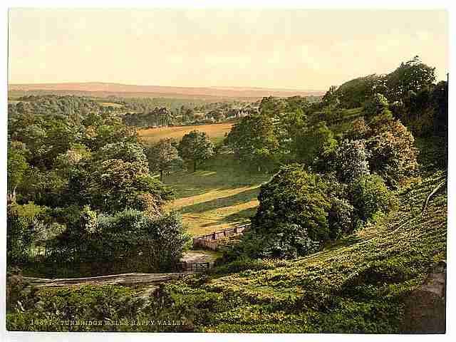 Vintage Happy Valley Tunbridge Wells A4 Photo Print