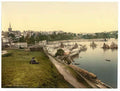 Vintage Harbour Tenby Wales A4 Photo Print