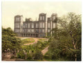 Vintage Hardwick New Hall Derbyshire England A4 Photo Print