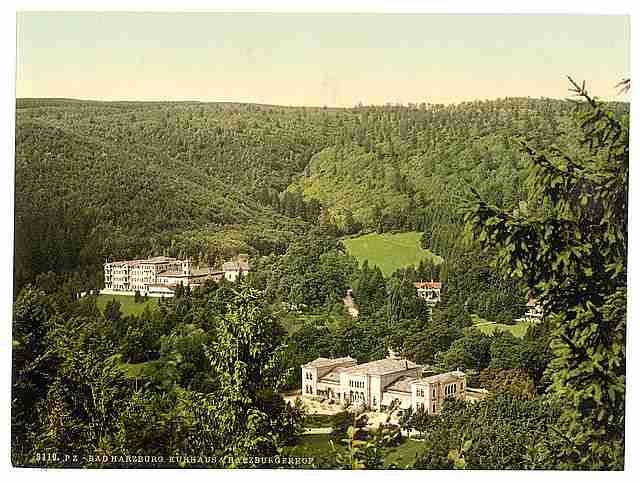 Vintage Hartzburghof Harzburg Hartz A4 Photo Print