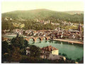 Vintage Heidelberg II Baden Germany A4 Photo Print