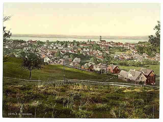 Vintage Heiden Appenzell A4 Photo Print