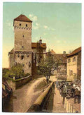 Vintage Heidenthurm Nuremberg Bavaria A4 Photo Print