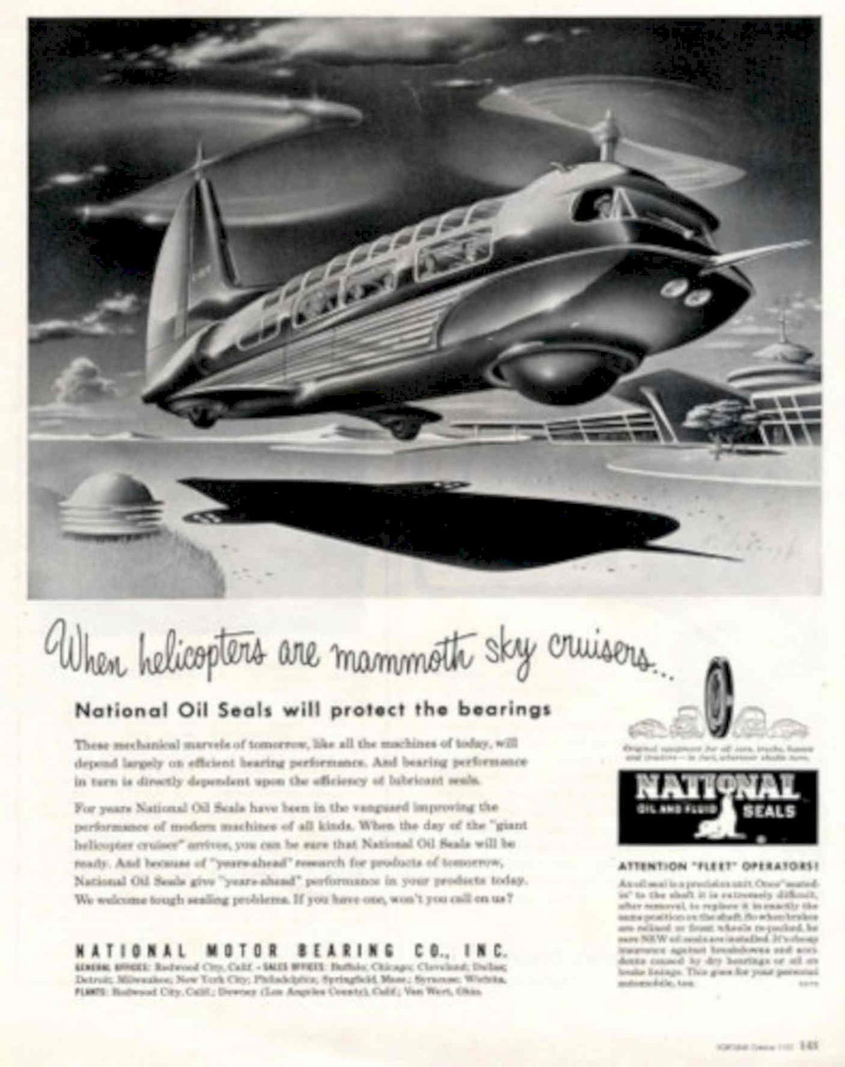 Vintage Helicopter Seals 1950s Vintage Retro Advert Poster