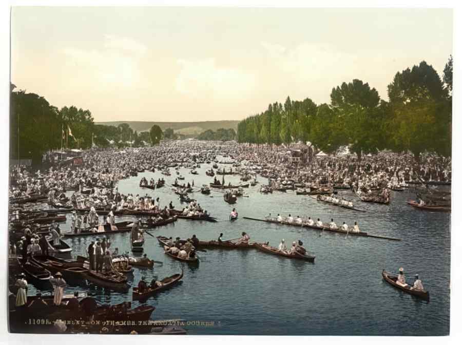 Vintage Henley Regatta I London And Suburbs England A4 Photo Print