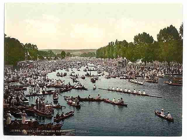 Vintage Henley Regatta I London and suburbs A4 Photo Print