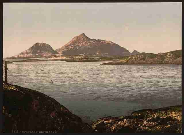 Vintage Hestmando Nordland A4 Photo Print