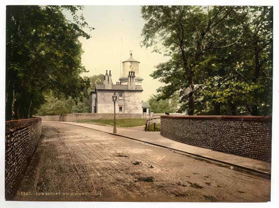 Vintage High Lighthouse Lowestoft England A4 Photo Print