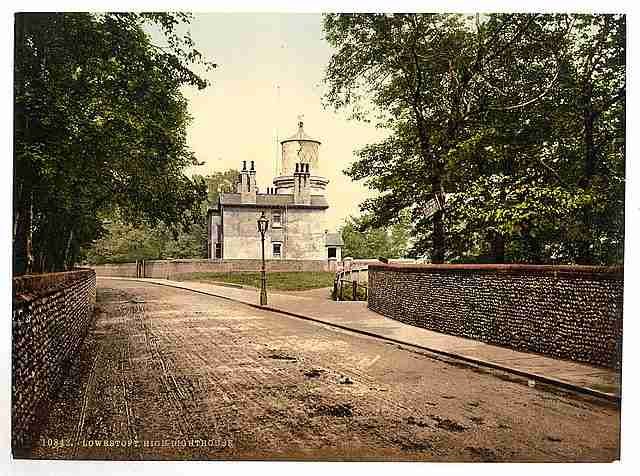 Vintage High Lighthouse Lowestoft A4 Photo Print