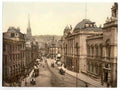 Vintage High Street Bath England A4 Photo Print