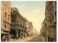 Vintage High Street Exeter A4 Photo Print
