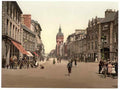 Vintage High Street Hawick Scotland A4 Photo Print